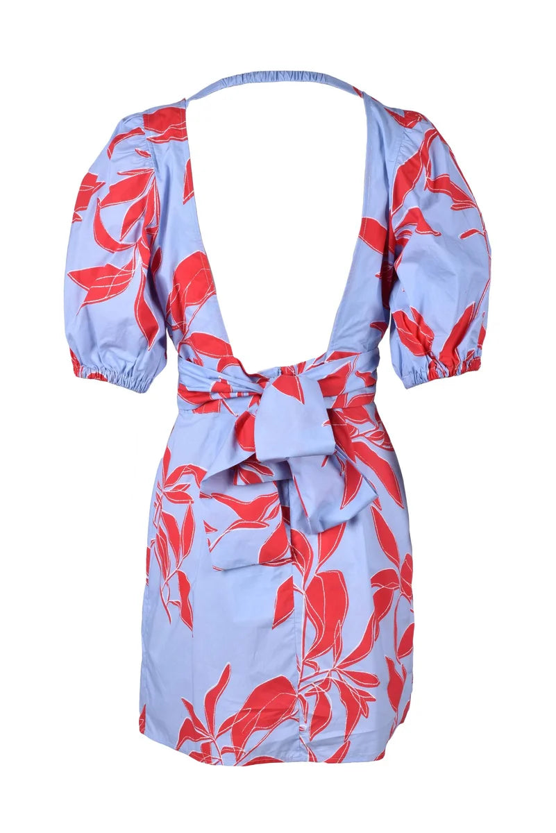 Light Blue Cotton Dress