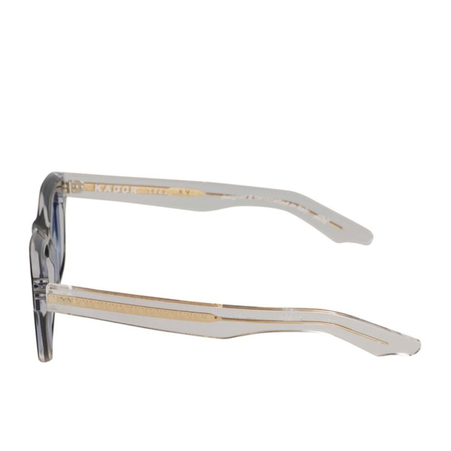 Voyager 23 Classic Square Sunglasses with Gradient Blue Lenses