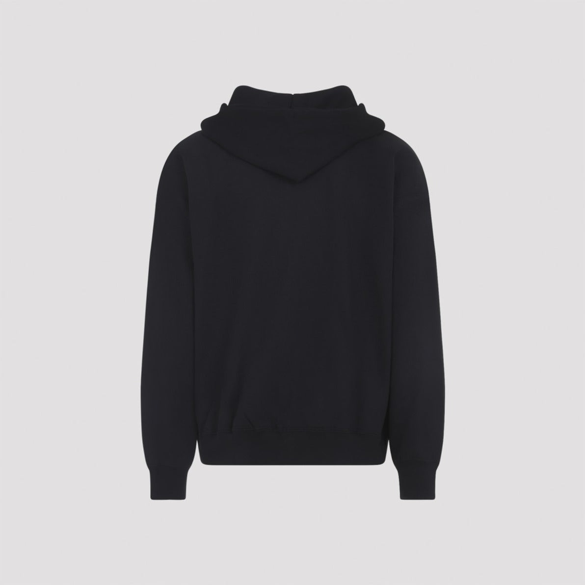 Brushed Terry Hoodie With Drawstring Hood