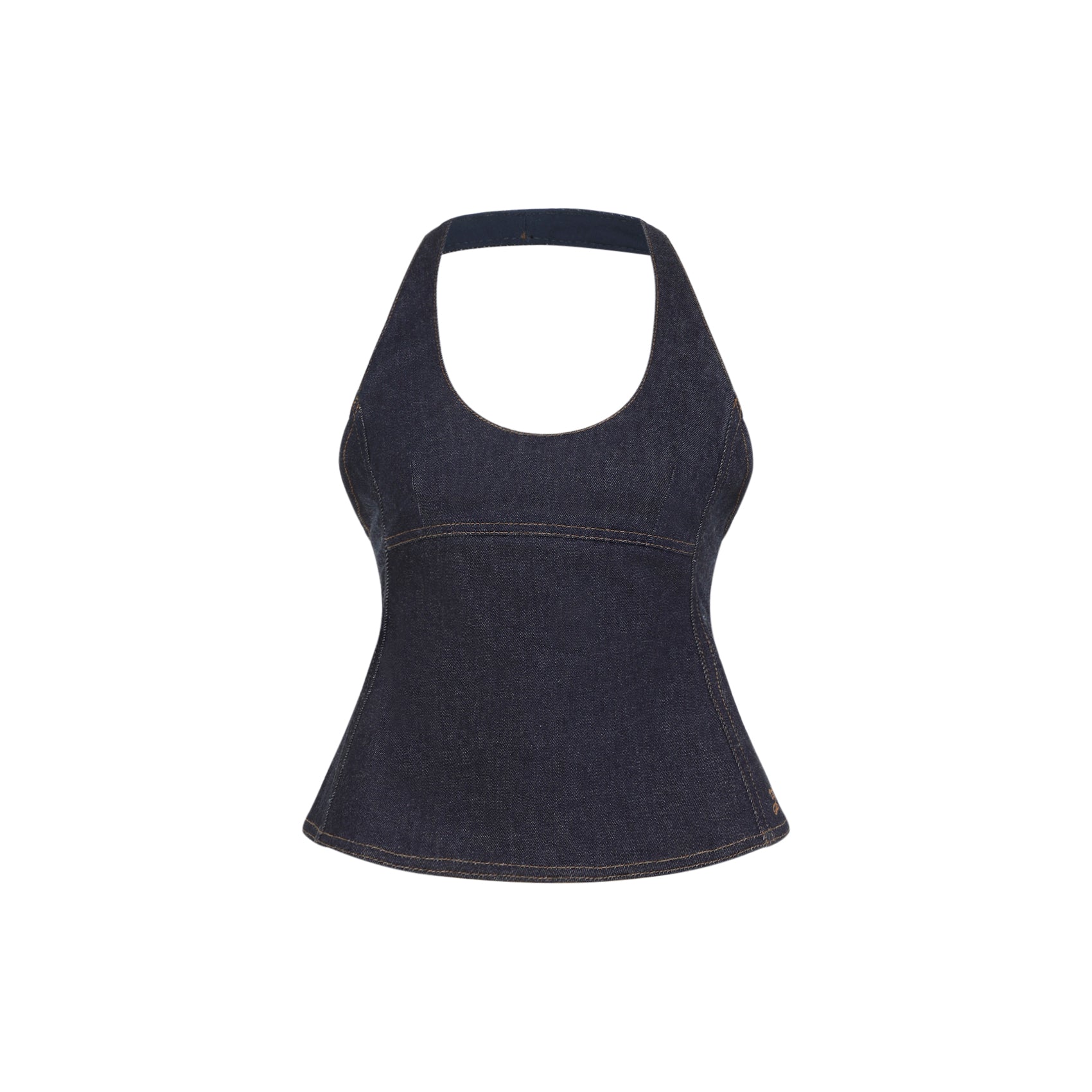 Fitted Halter Neck Top