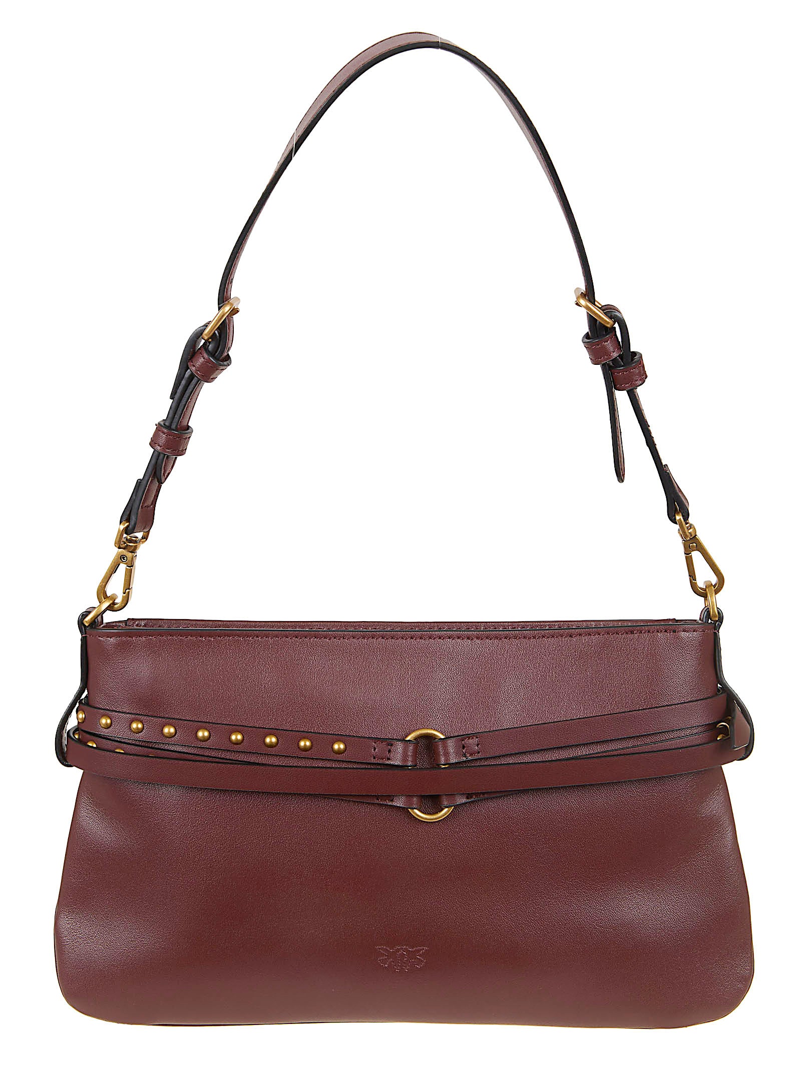 Smooth Leather Shoulder Bag