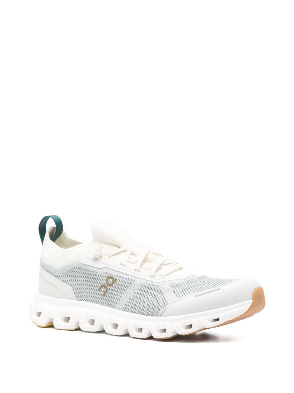 Breathable White Sneakers With Zero-Gravity Foam Midsole