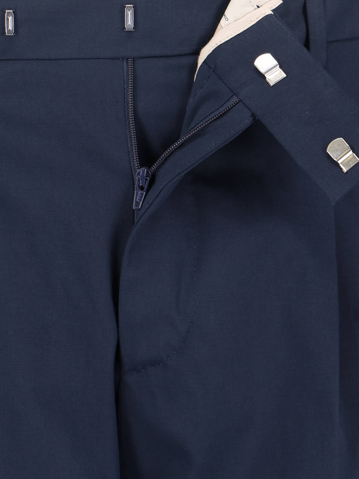 Tailored Trousers With Straight Leg Cut
