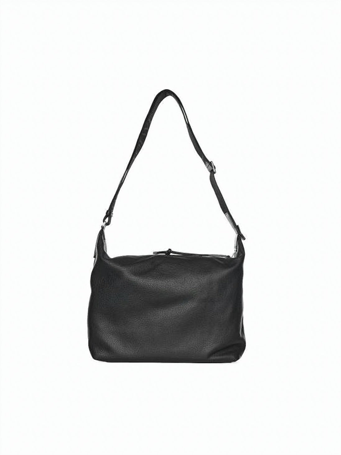 Textured Calf Leather Crossbody Bag