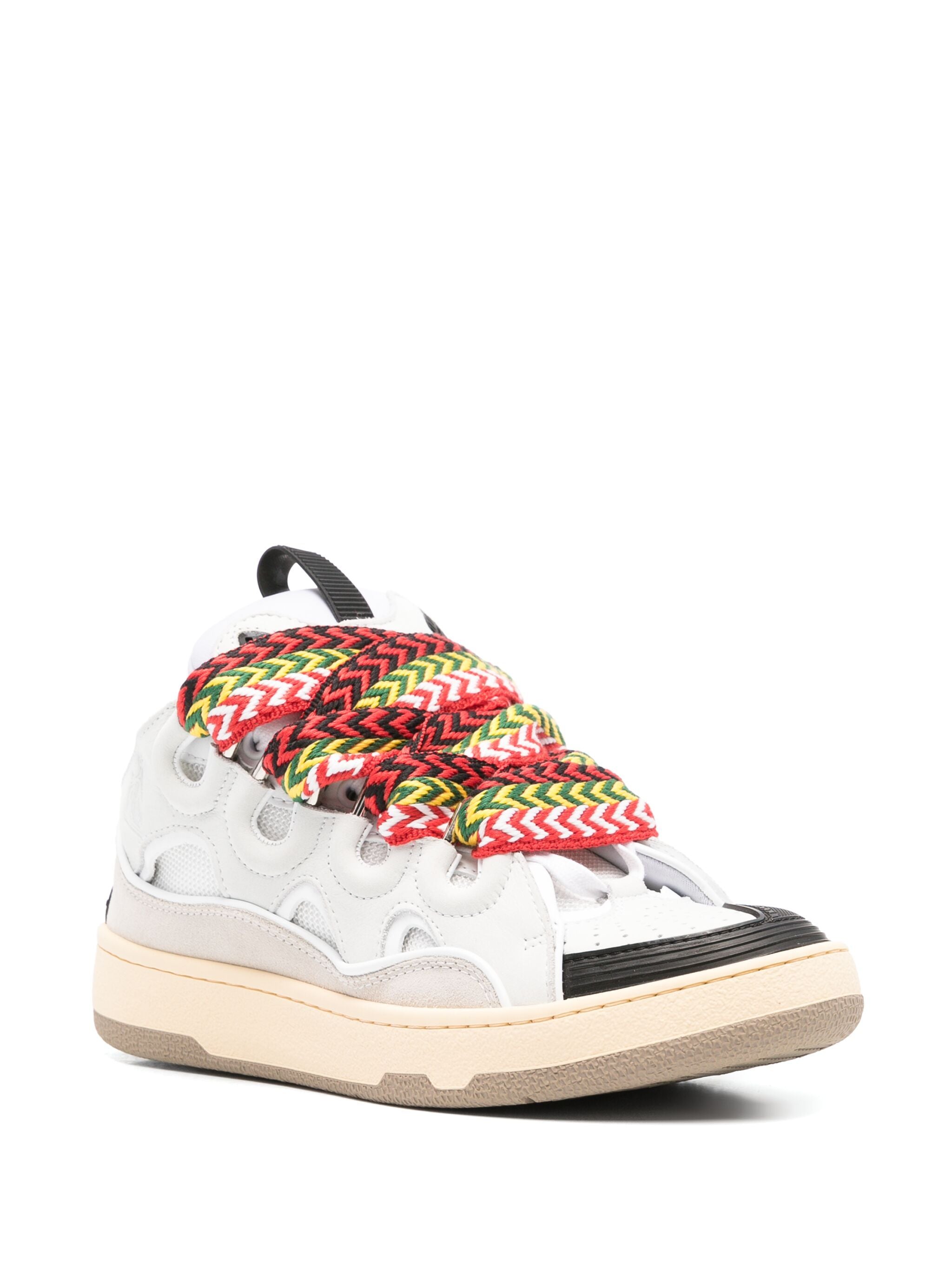 Black Curb Sneakers 90s-Inspired Suede Sneakers