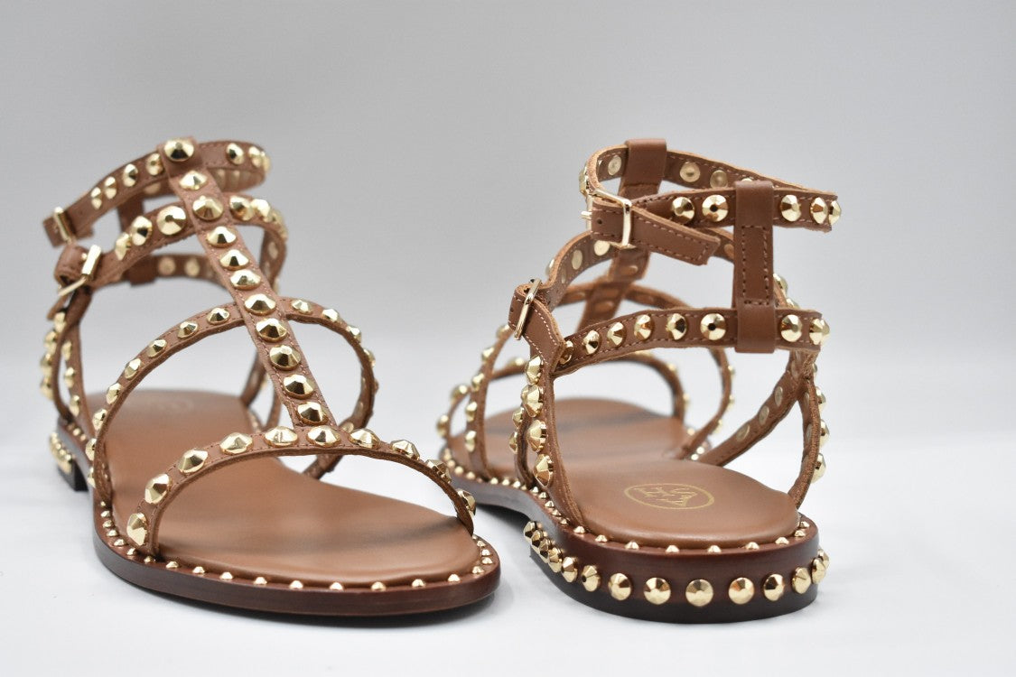 Cinnamon Strappy Sandals Shoes