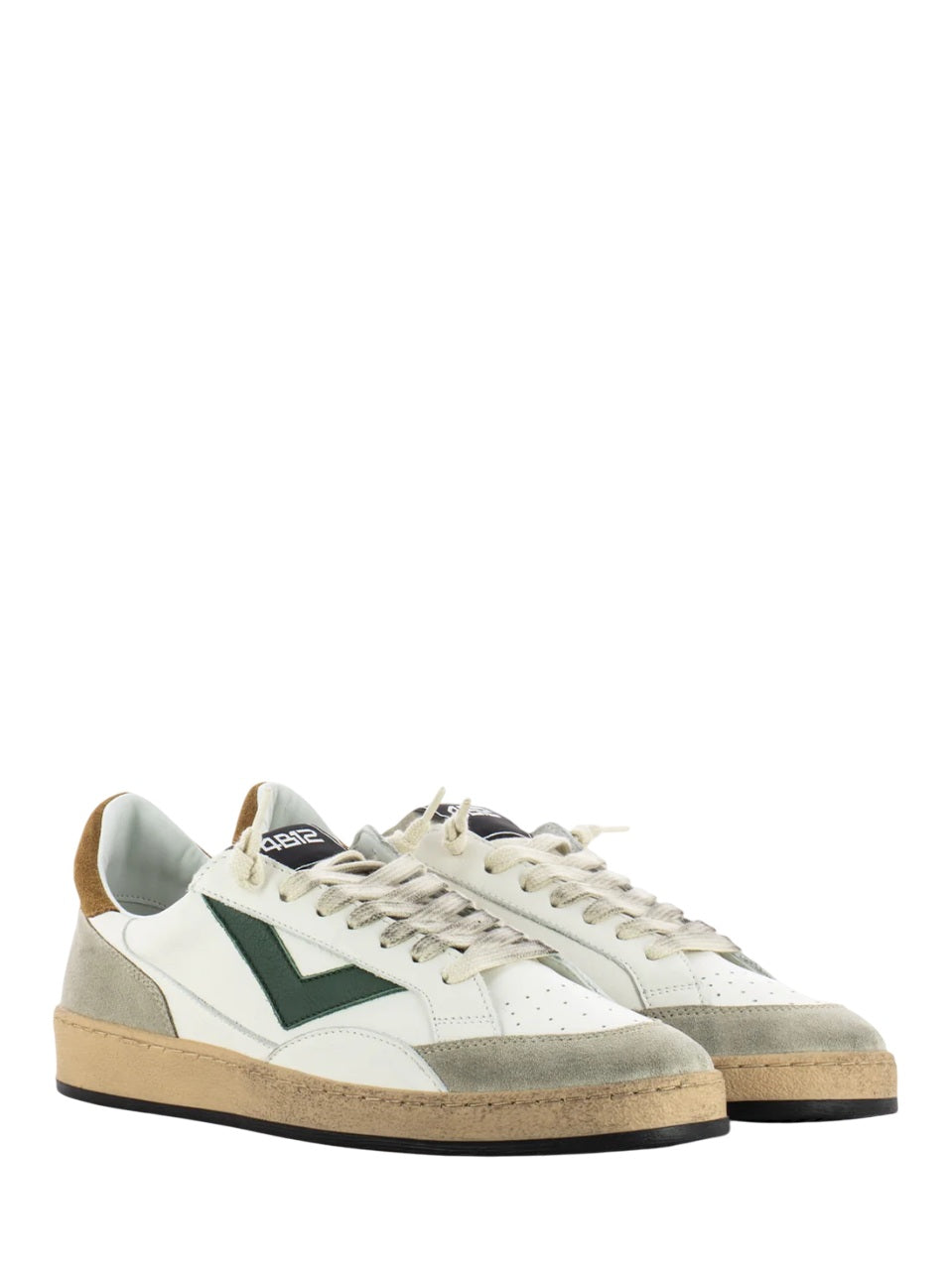 Low-Top Sneakers With Textured Overlays