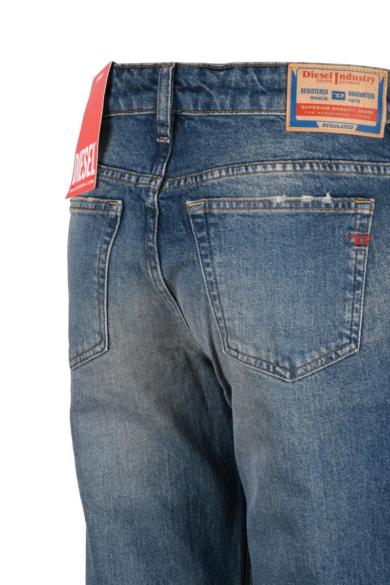 1989 D-Mine Slim Fit Jeans - Light Blue
