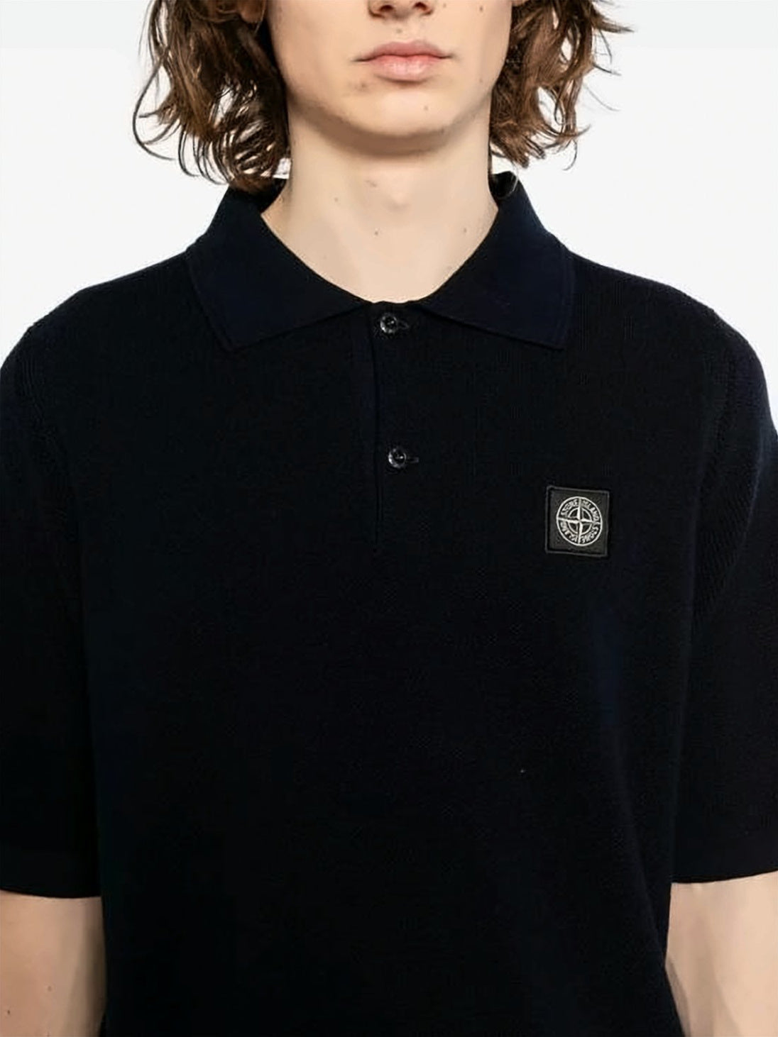Short-Sleeved Polo Shirt with Classic Collar