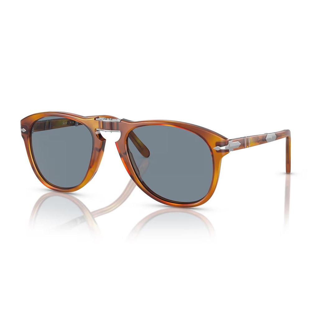 Po00714Sm Steve Mcqueen - Exclusive Pilot-Shaped Acetate Sunglasses In Terra Di Siena