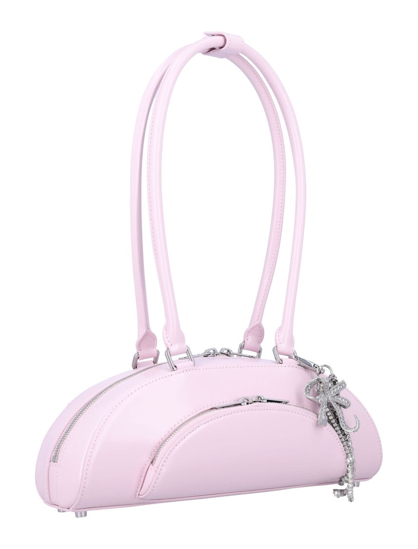 Curved Charm Shoulder Bag