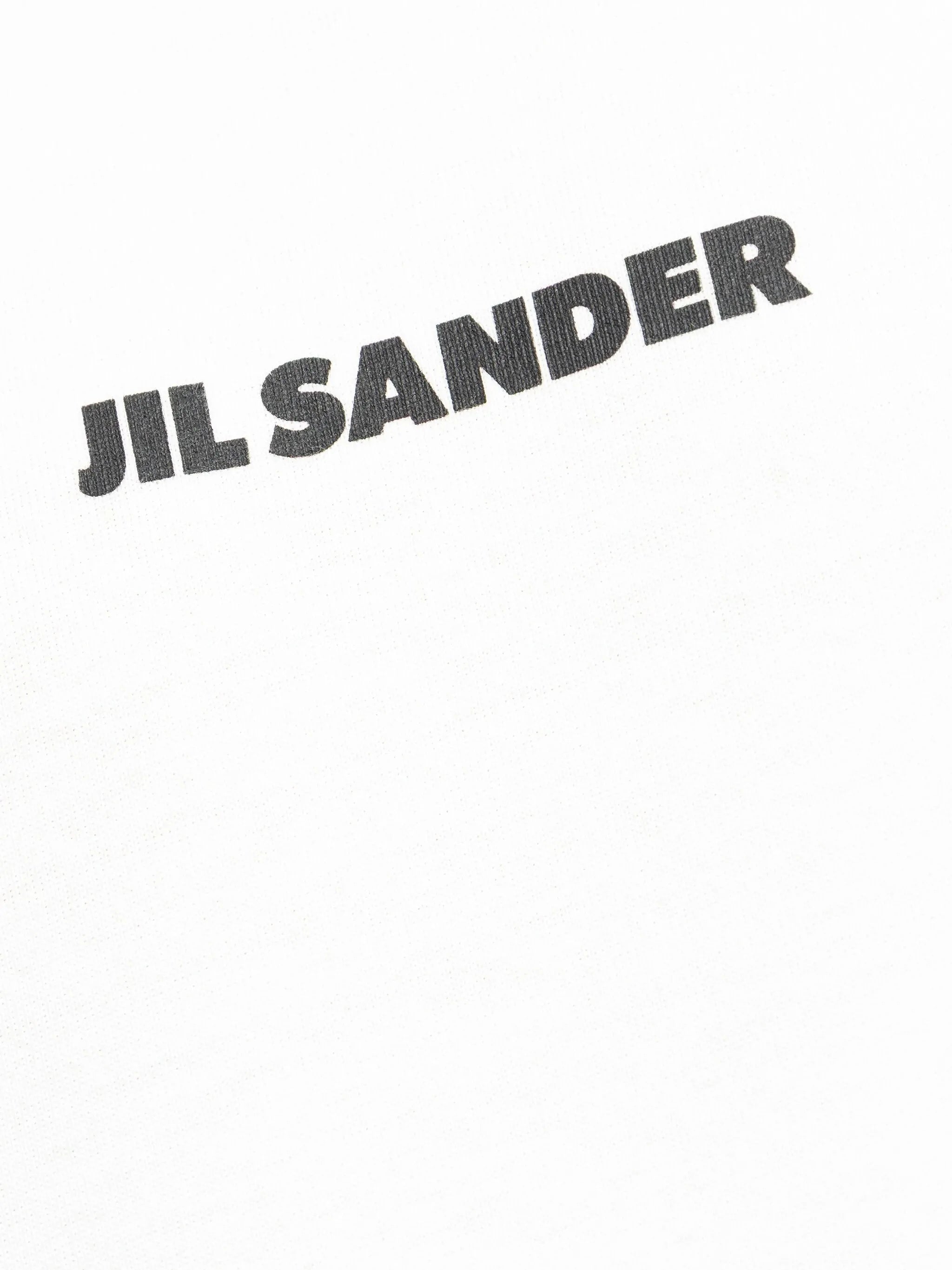 White Relaxed Fit Logo T-Shirt