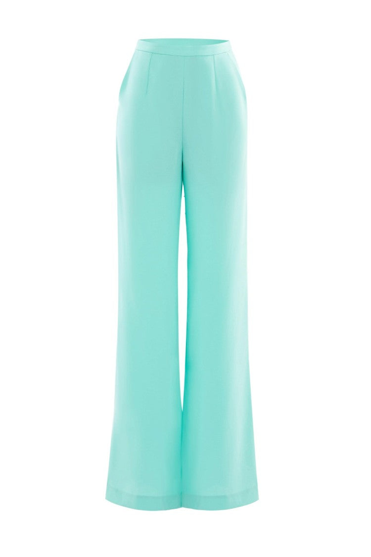 Floral Tailored Pants