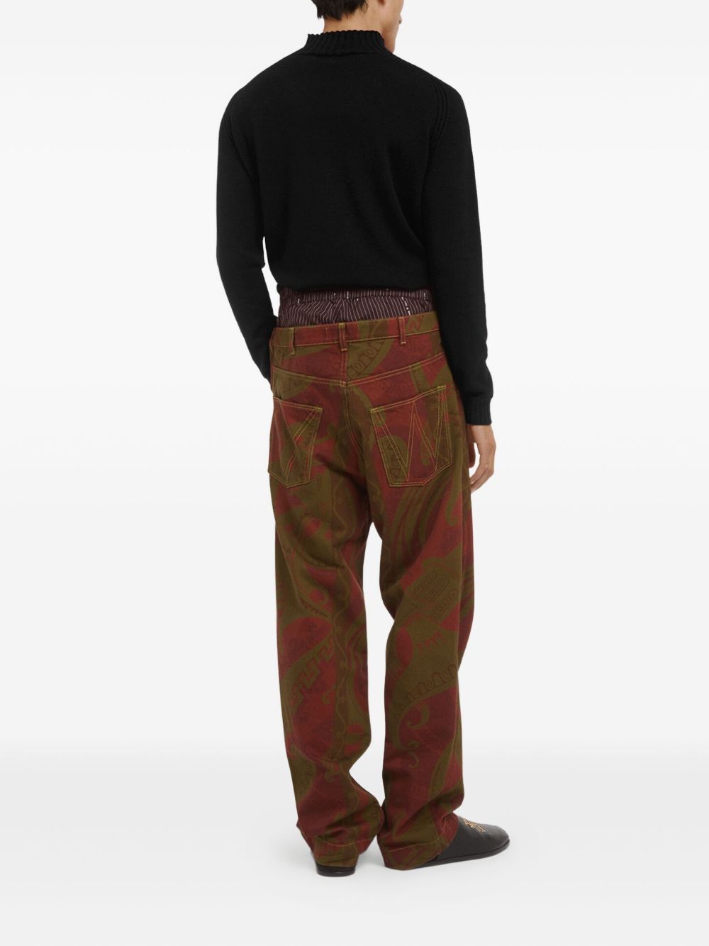 Mock Neck Black Sweater