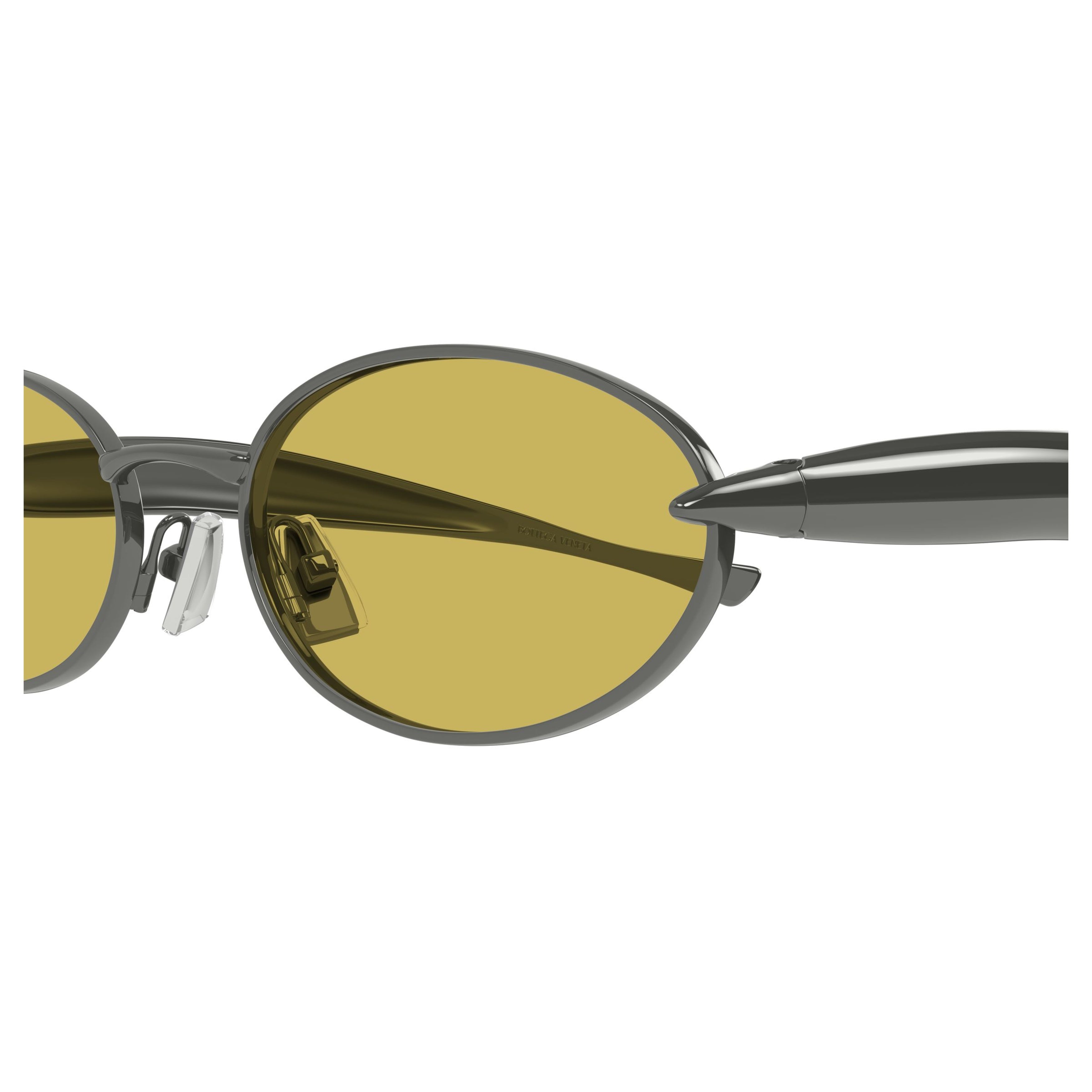 Bv1386s Oval-Shaped Metal Sunglasses