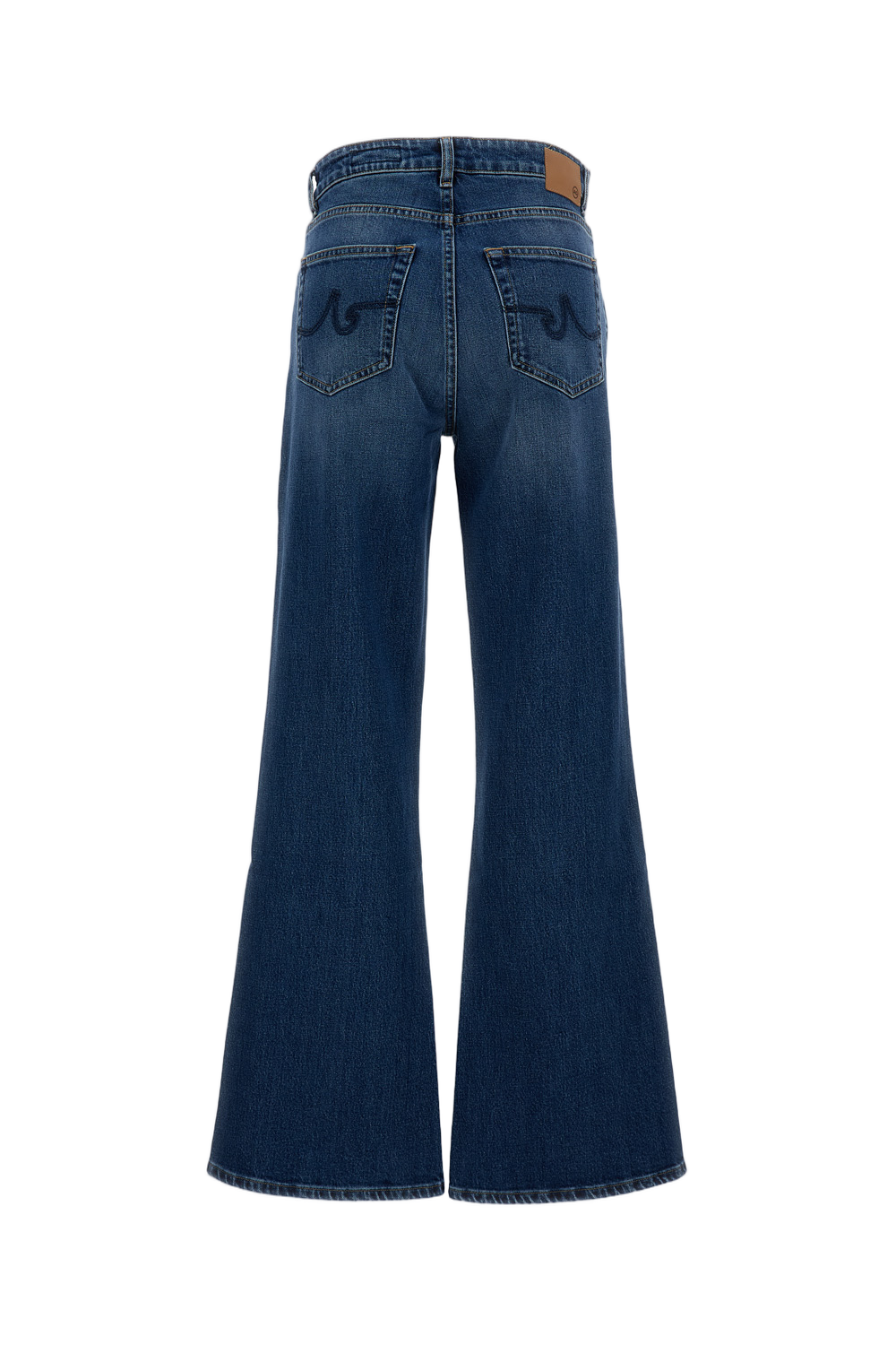 Classic Straight-Leg Jeans with Traditional Five-Pocket Styling