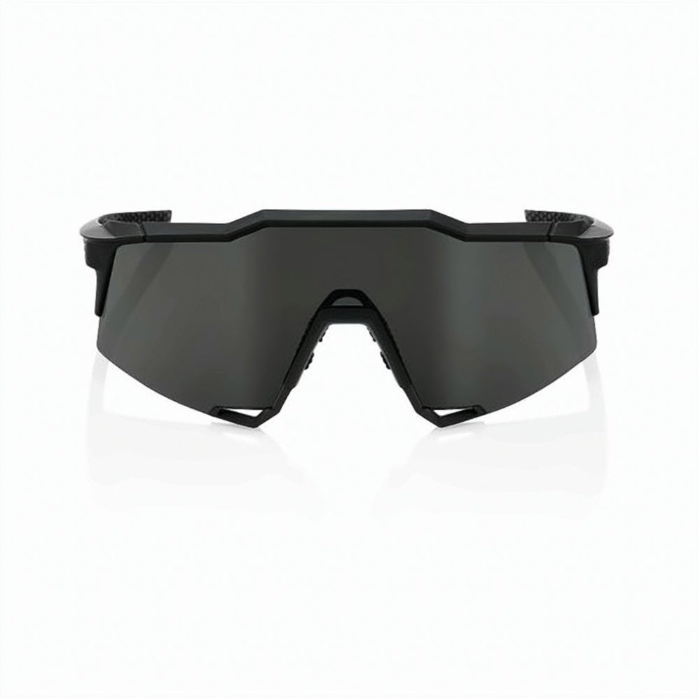 Angular Black Sunglasses with Lightweight Matte Frame
