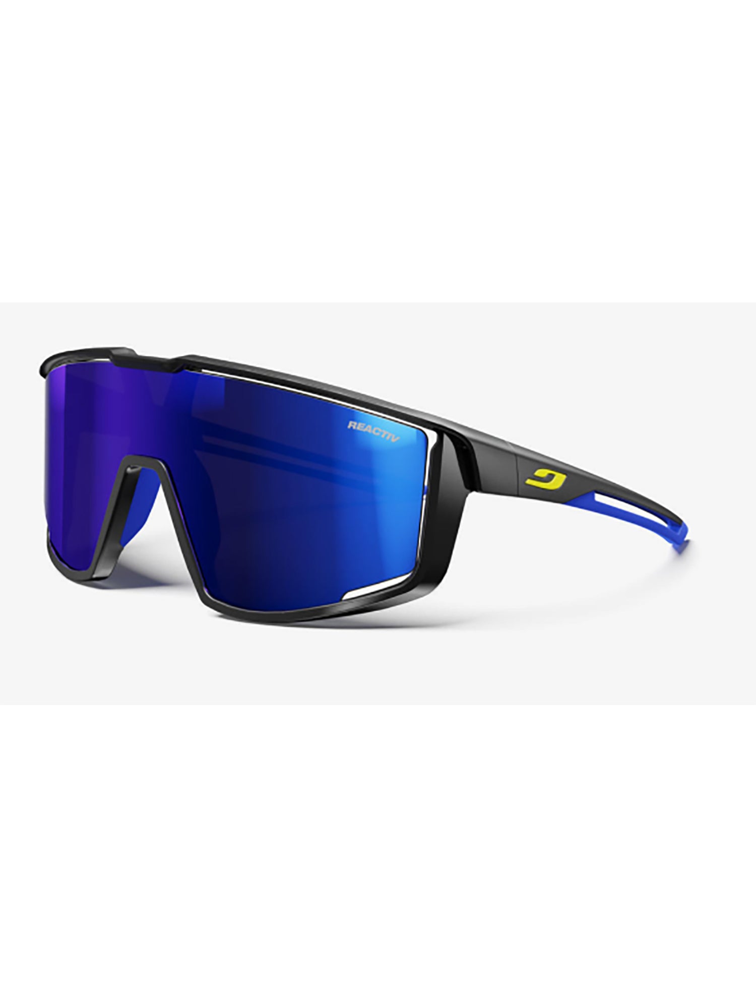 Wraparound Fury Sunglasses with Reflective Lenses