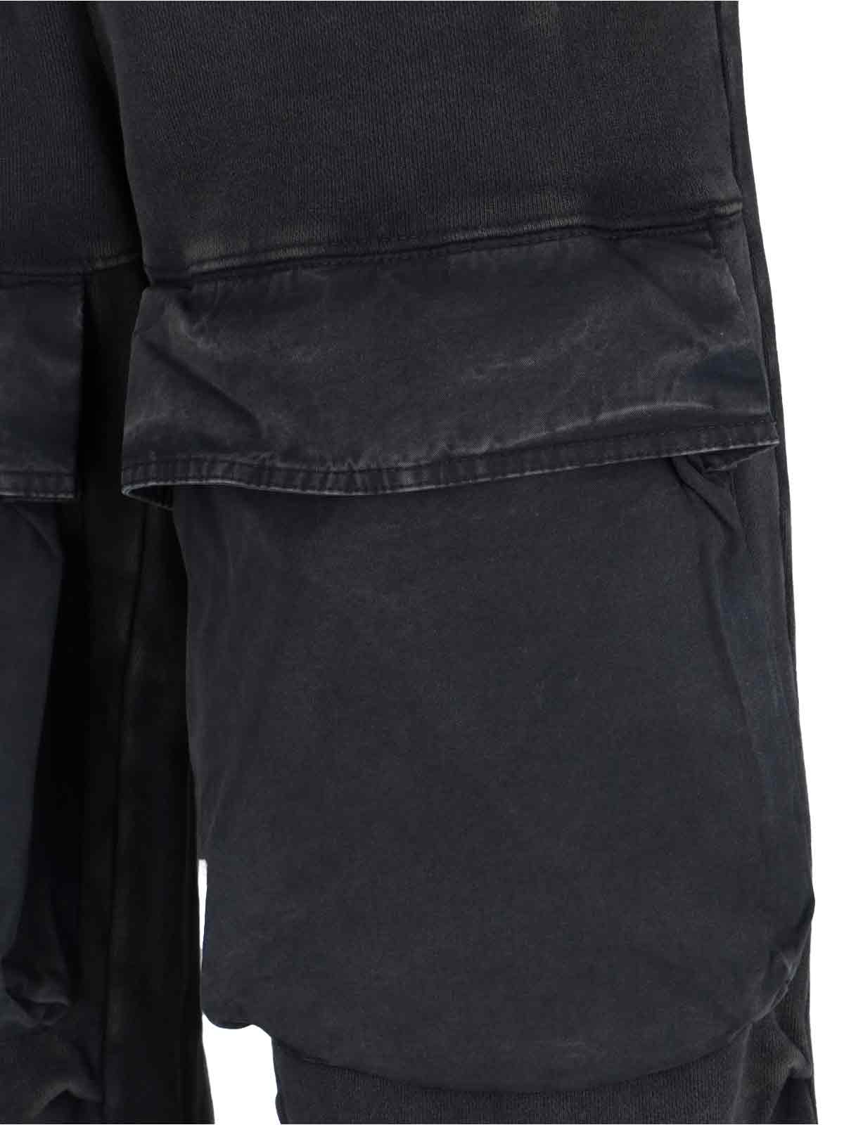 Organic Cotton Cargo Sport Pants with Drawstring Waist