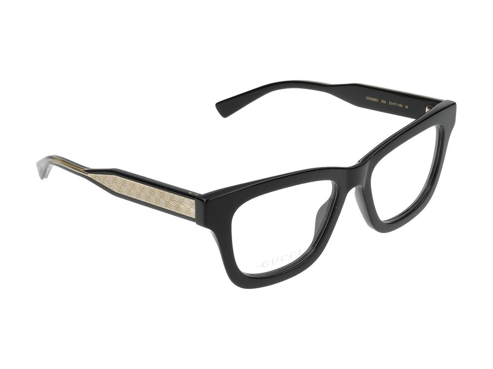 Eyeglasses GG2066O 005 black black transpare 51/17/140