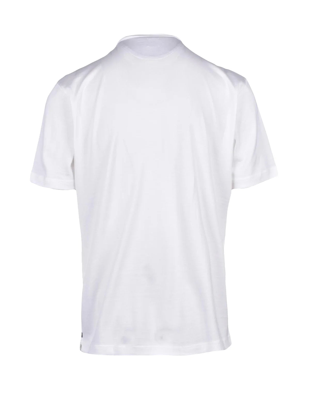 White Men Cotton Henley T-shirt