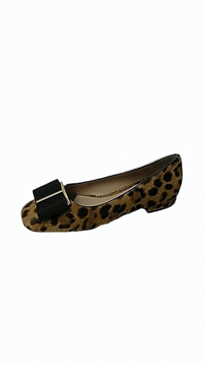 Leopard Print Flat Shoes