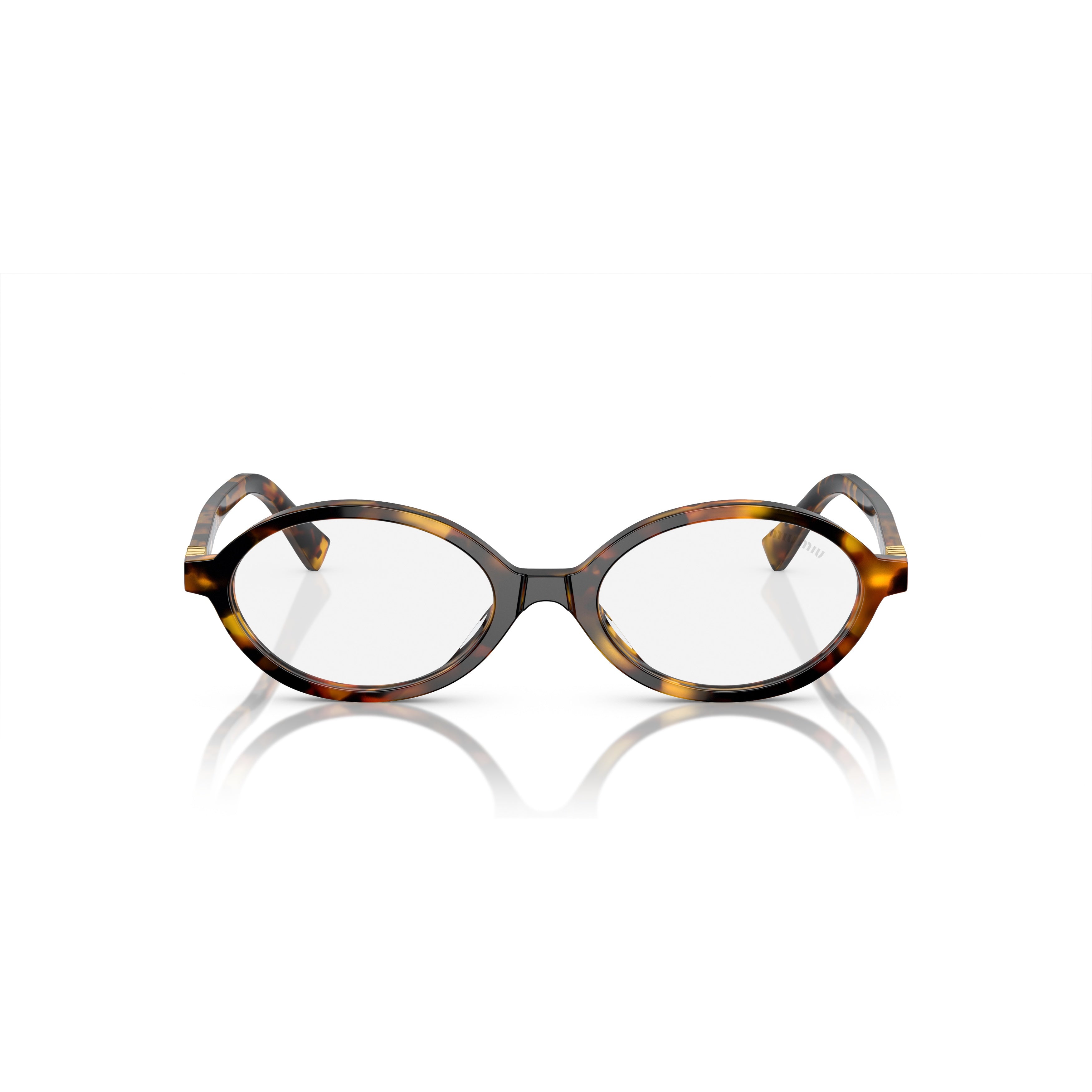 0mu 04zs Tortoiseshell Oval Frame Acetate Eyeglasses