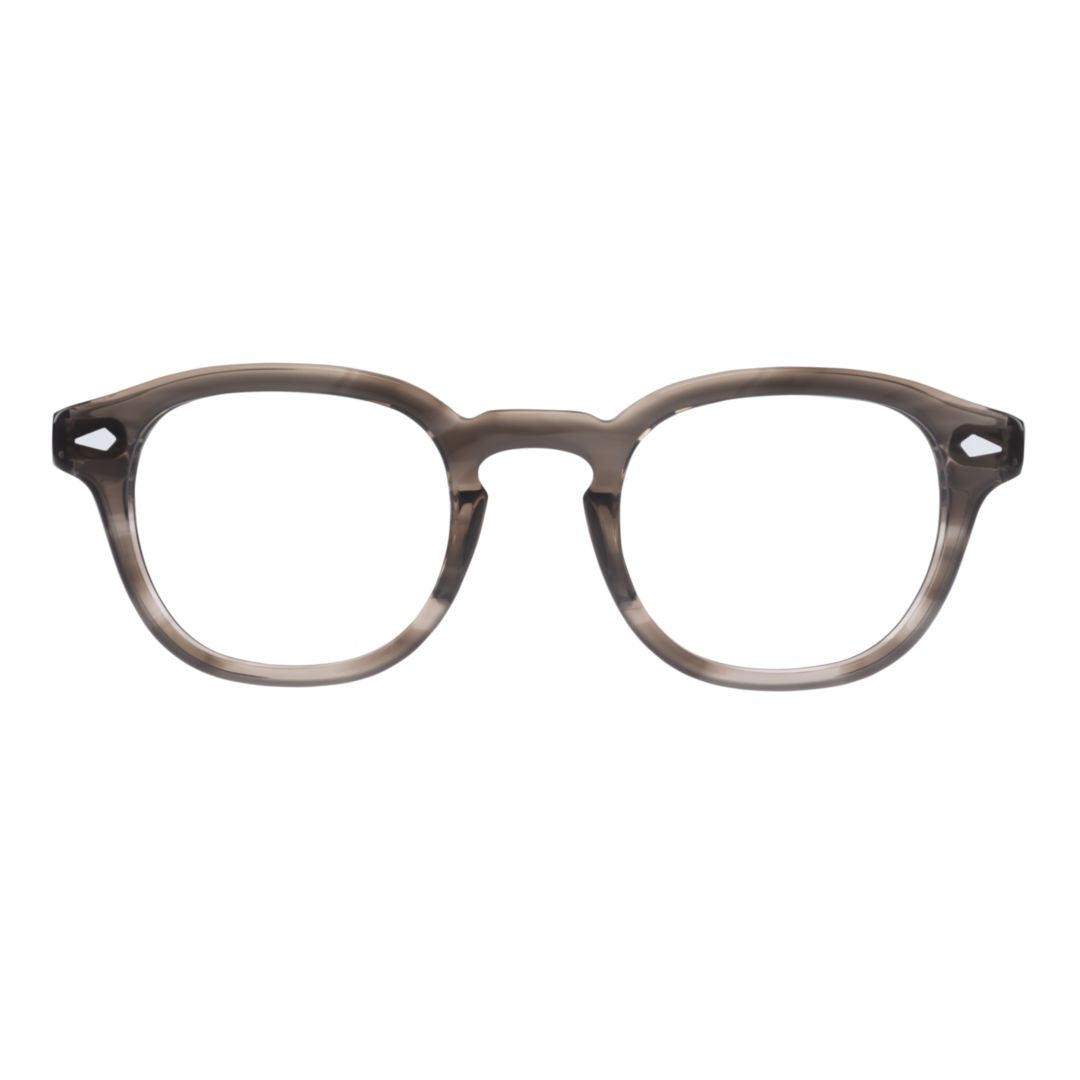 Or-Lem-O Lemtosh Translucent Acetate Eyeglasses with Rounded Square Lenses