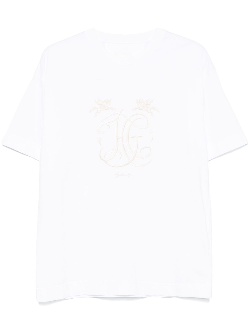 White Crew Neck T-Shirt