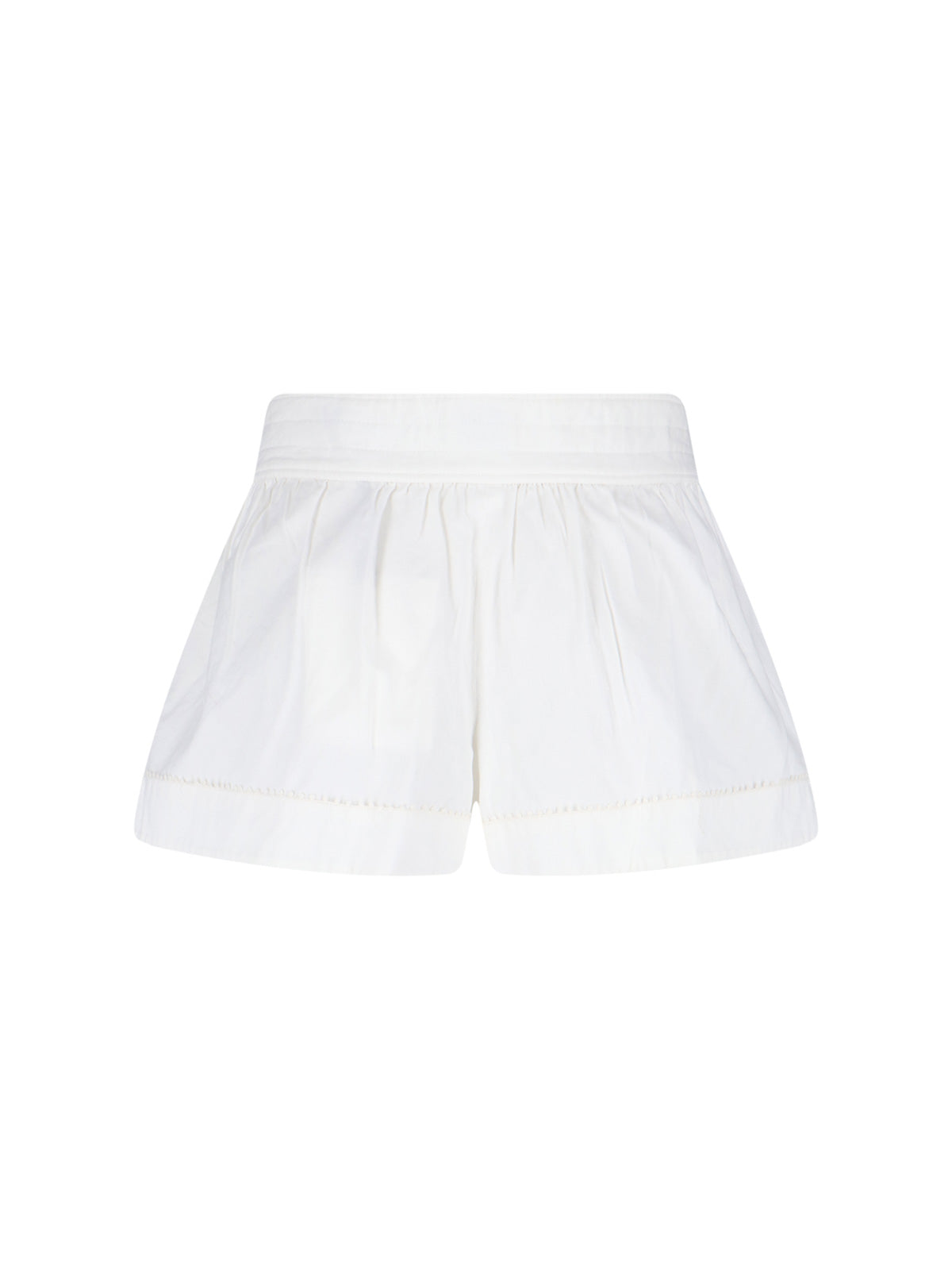 "Cybila" Shorts – White