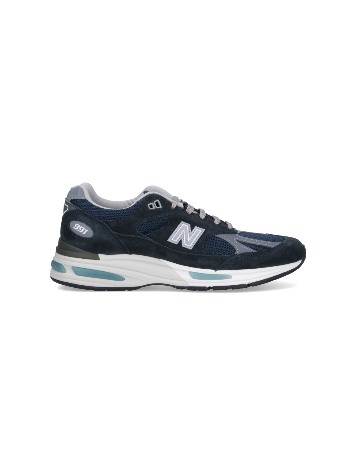 "Made in UK 991V2" Sneakers – Blue