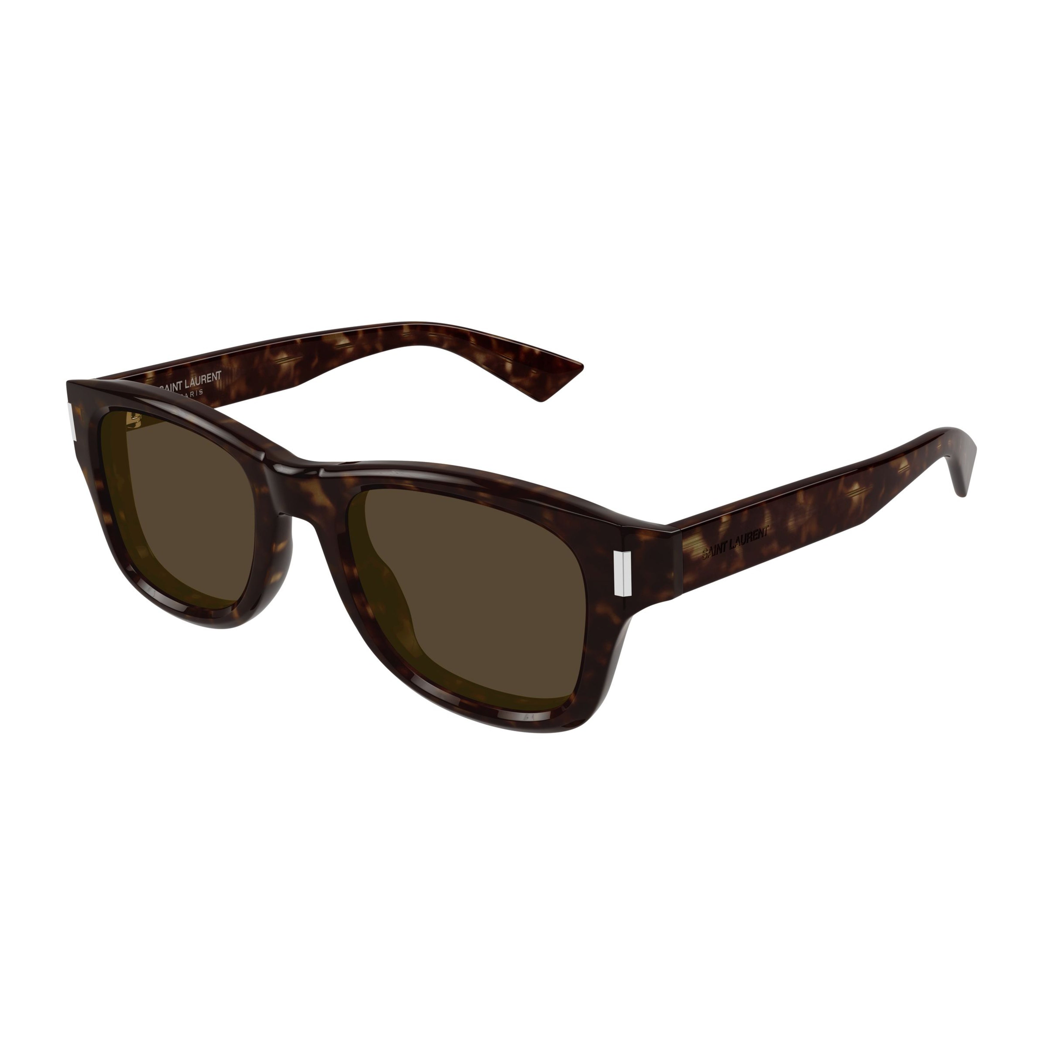Sl 801 Rectangular Tortoiseshell Sunglasses