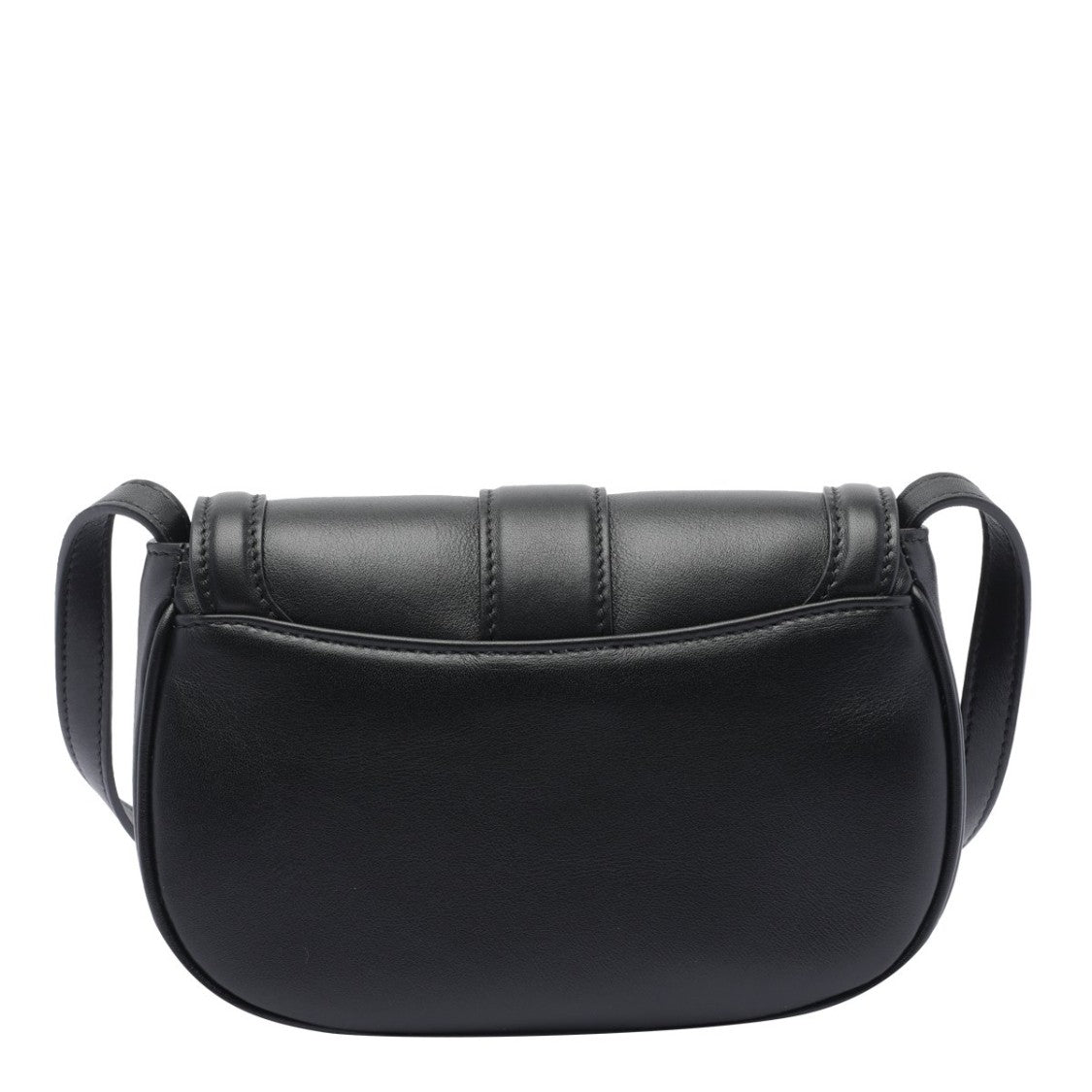 Structured Calfskin Shoulder Bag