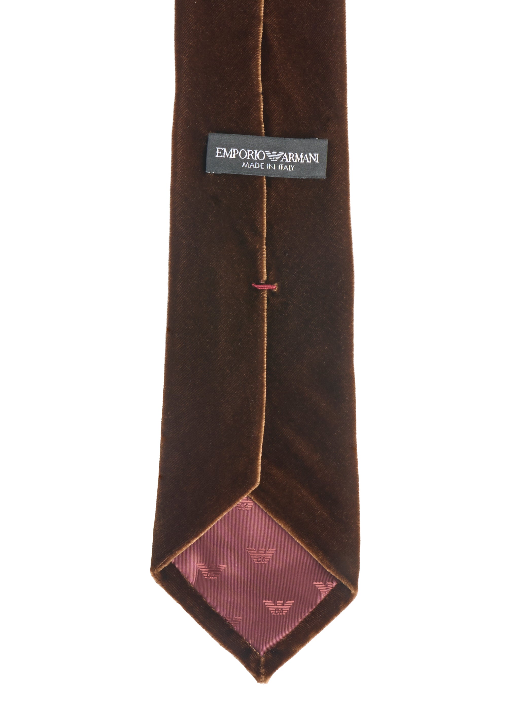 Silk Blend Chenille Tie With Contrasting Lining