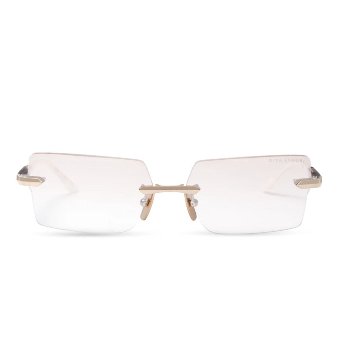 Eymori Rimless Rectangular Sunglasses with Gradient Tint