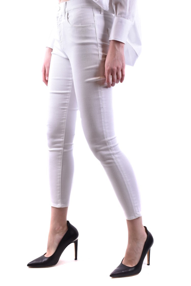 Slim-Fit Cropped Jeans With Classic Five-Pocket Design