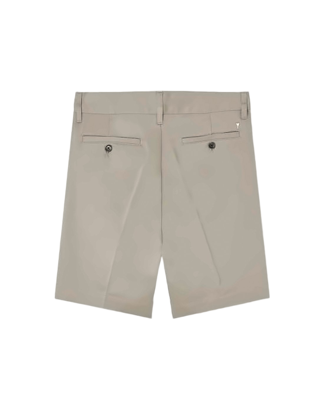 Tailored Neutrals Shorts with Polished Finish