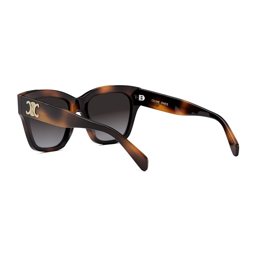 Triomphe Triomphe Geometric Sunglasses With Gold-Tone Emblem
