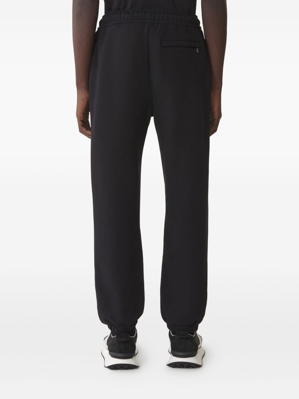 Relaxed Fit Black Trousers