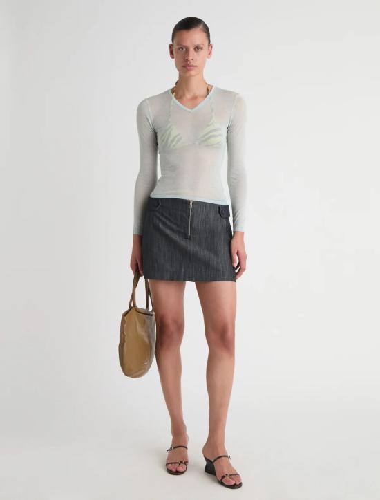 Paloma Wool Midi Skirt With Structured Silhouette