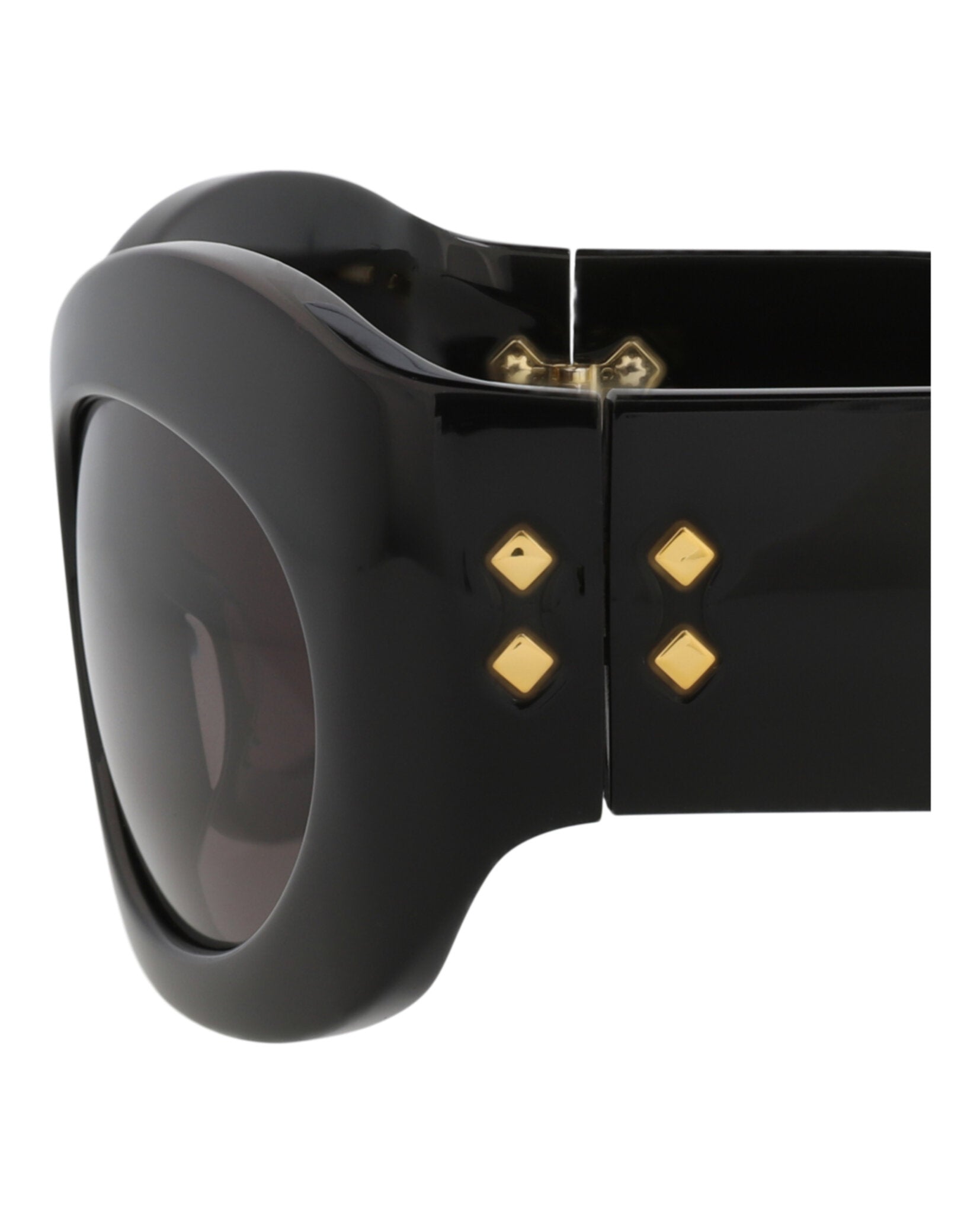 Shield-Frame Recycled Acetate Sunglasses
