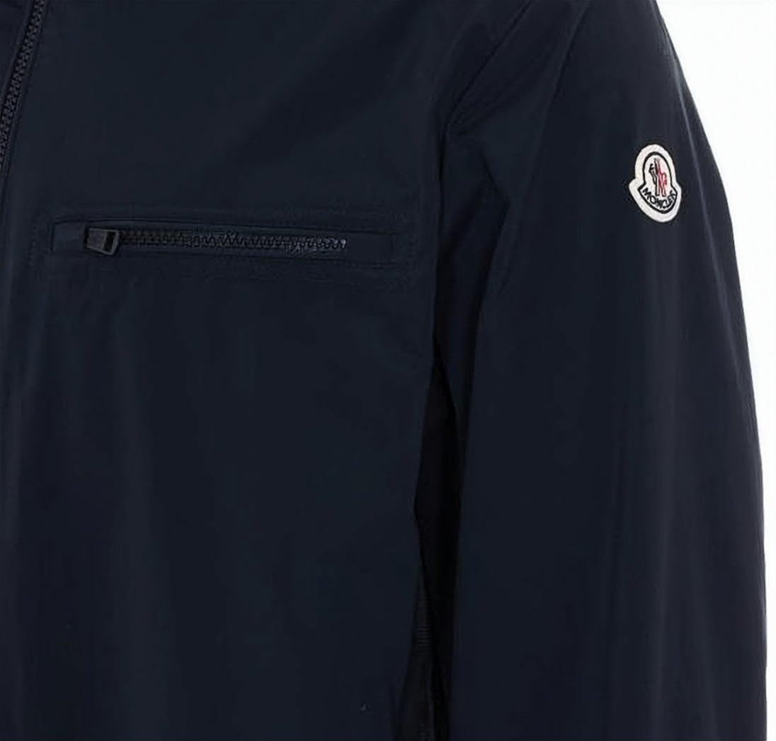 High Collared Minimalist Casual Jacket