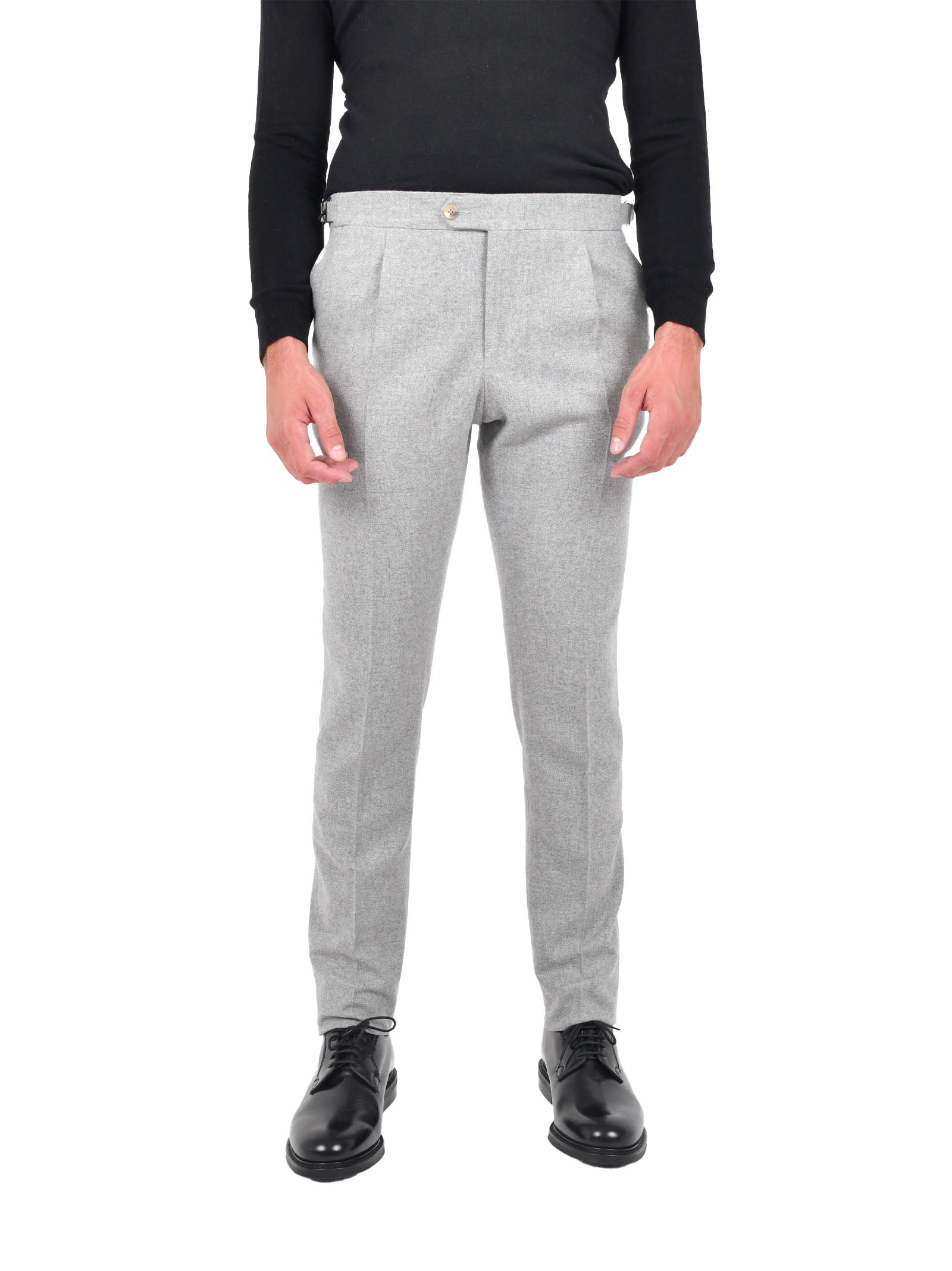 Tailored Cashmere Trousers With Refined Silhouette