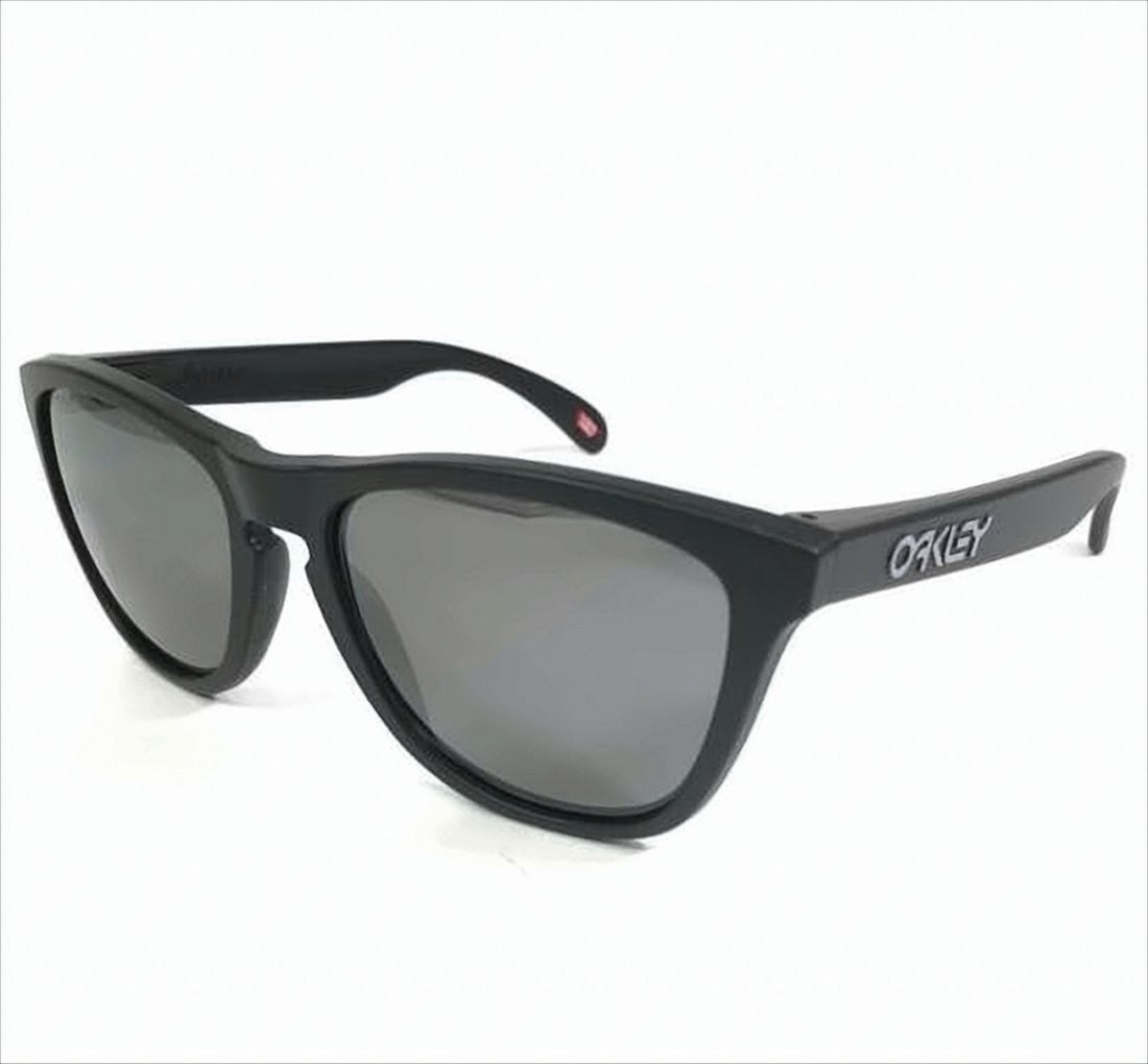 Matte Black Wayfarer-Style Sunglasses