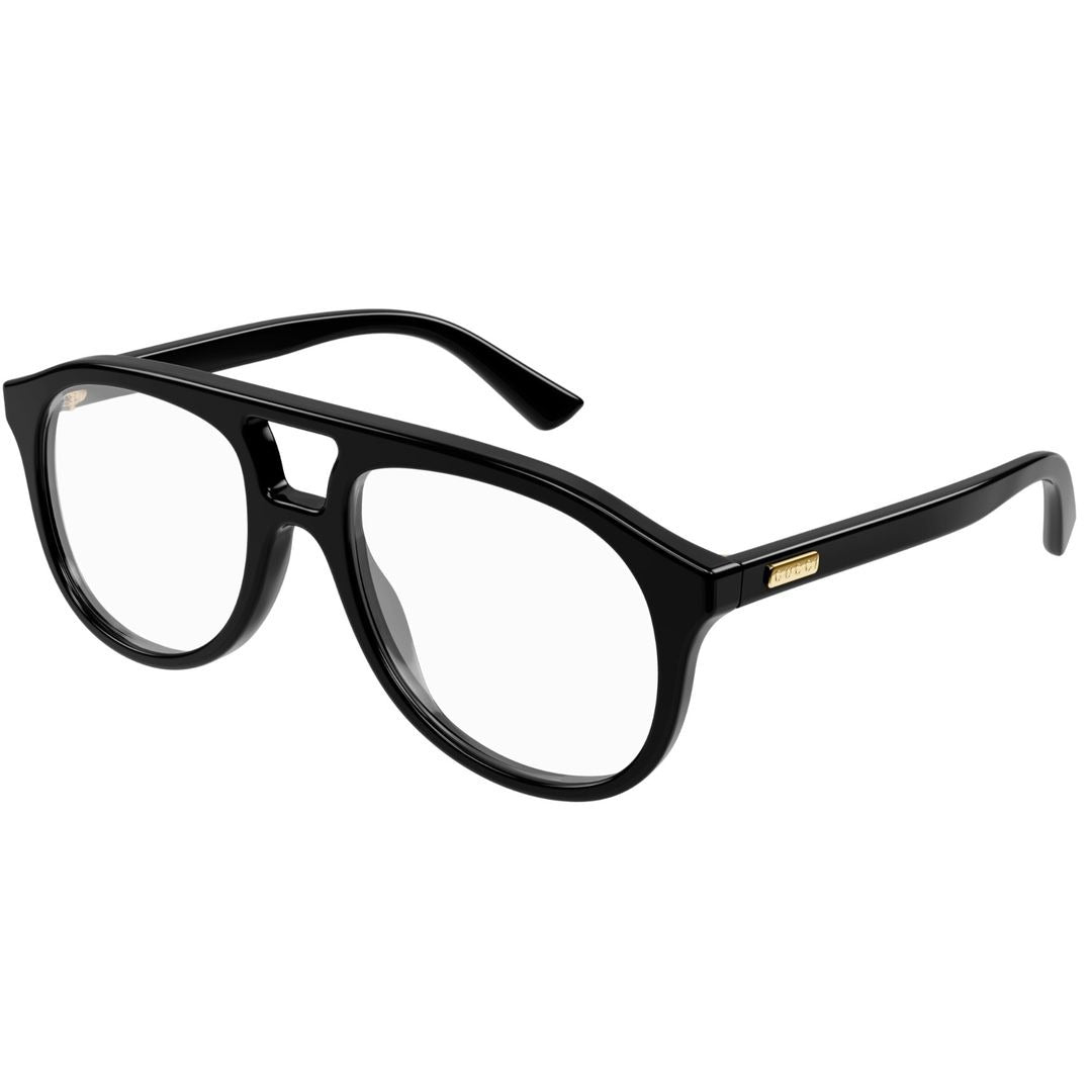 Gg1320o Bold Black Acetate Eyeglasses