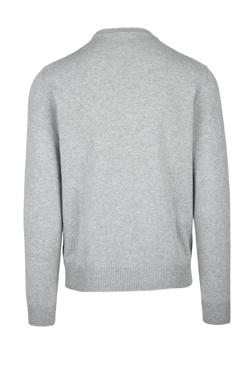 Sweater Cashmere Wool Silk - Light Grey