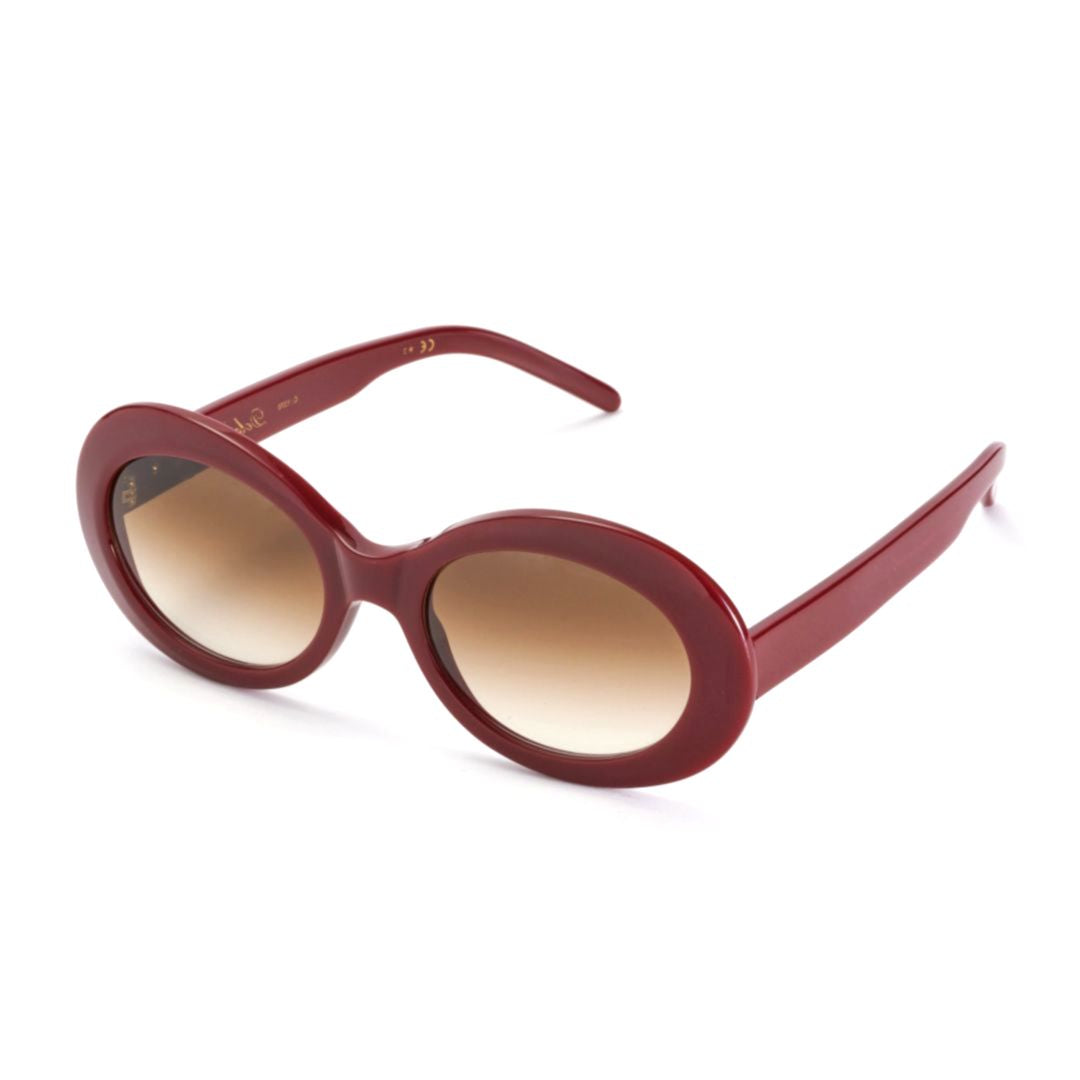Dolce Vita Oversized Oval Frame Sunglasses with Gradient Lenses