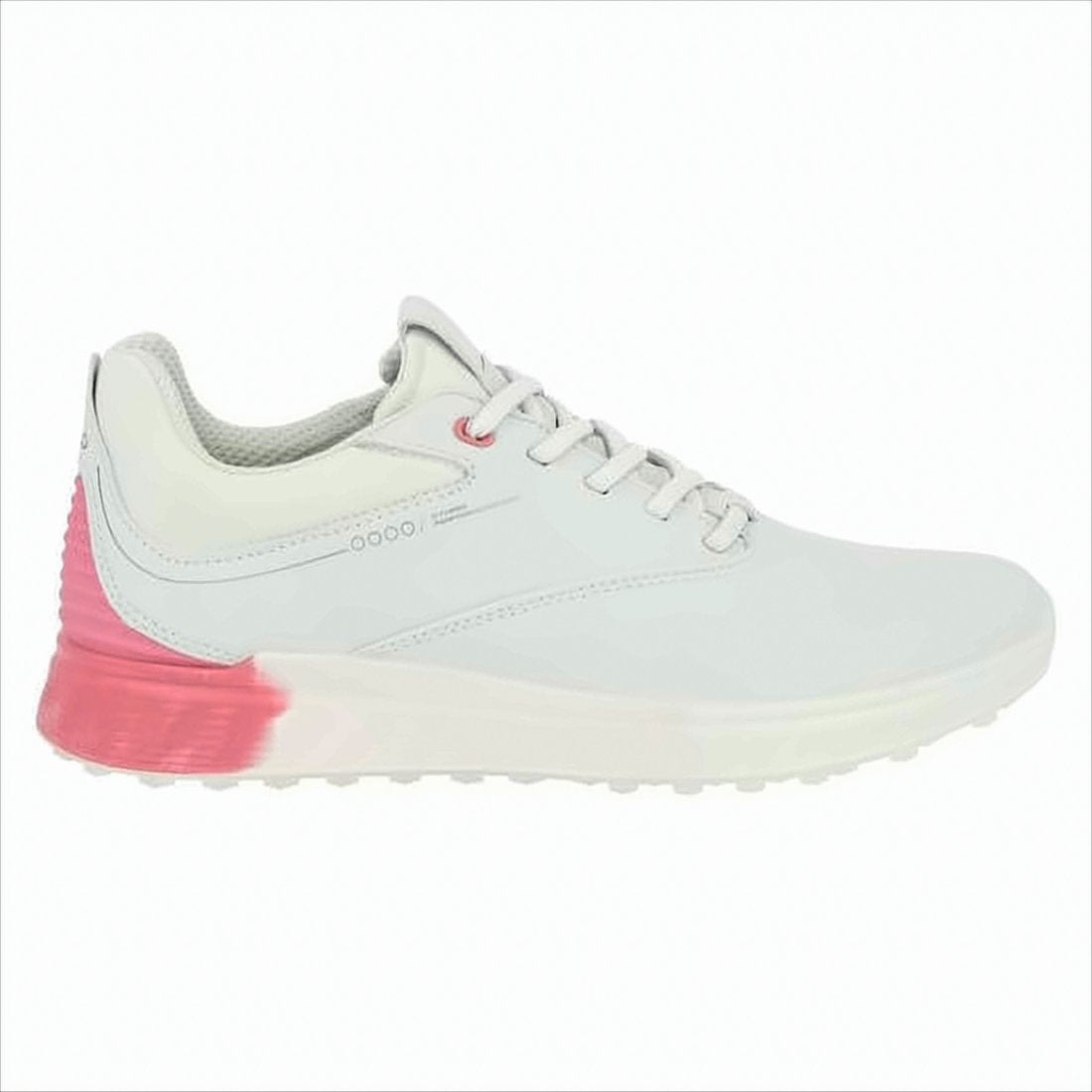 Low-Profile Leather Sneakers with Gradient Accent
