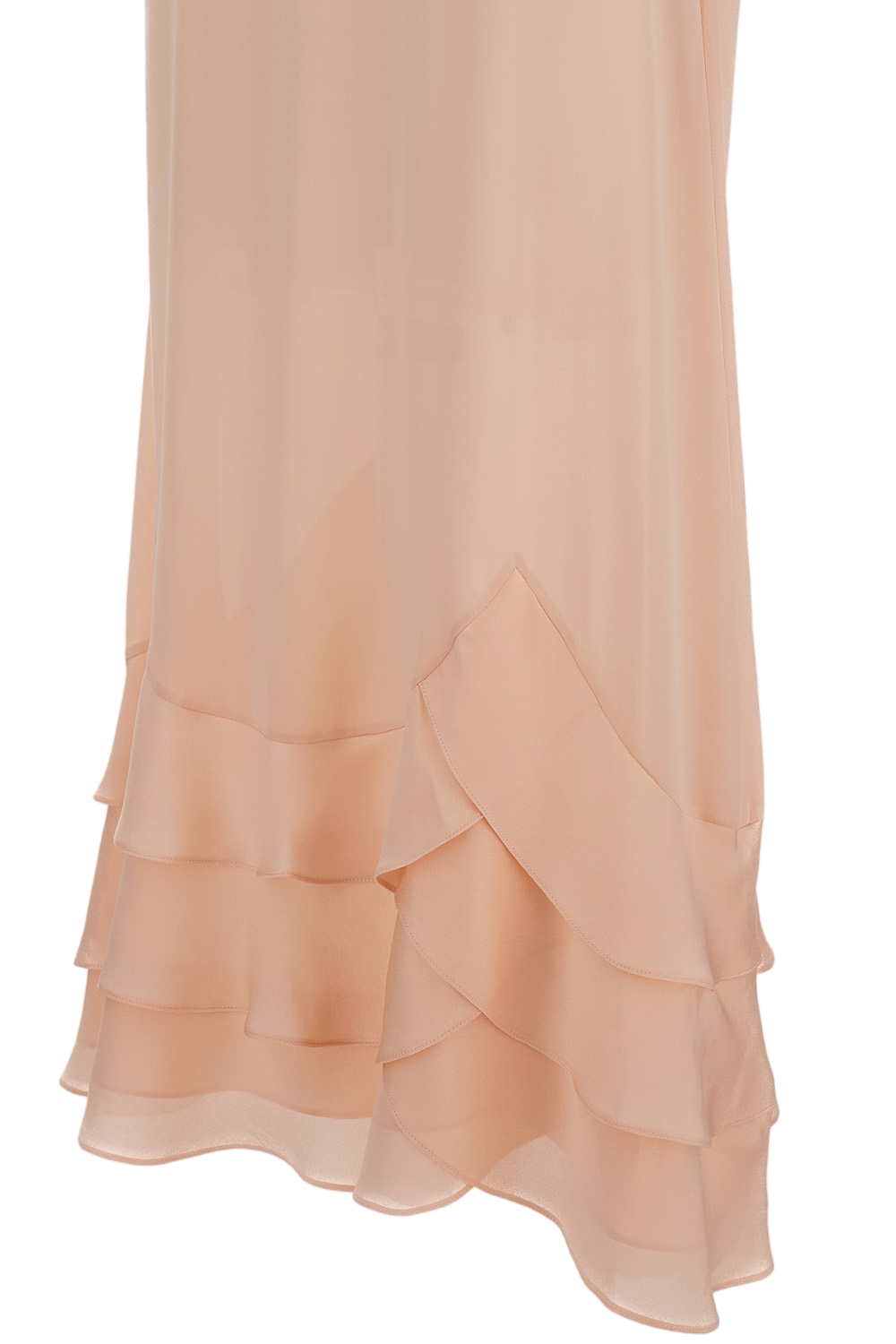 Tiered Scalloped Hem Skirt