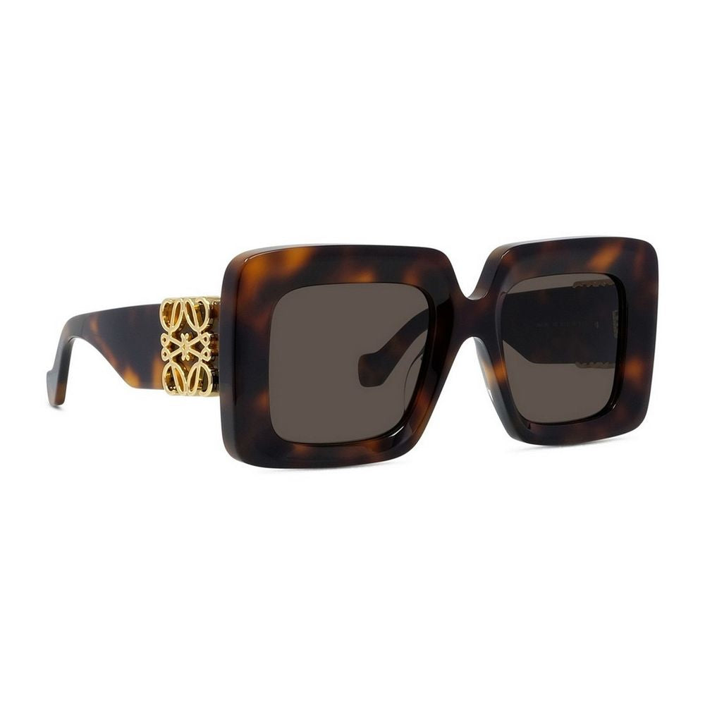 Anagram Oversized Square Sunglasses With Beveled Edges